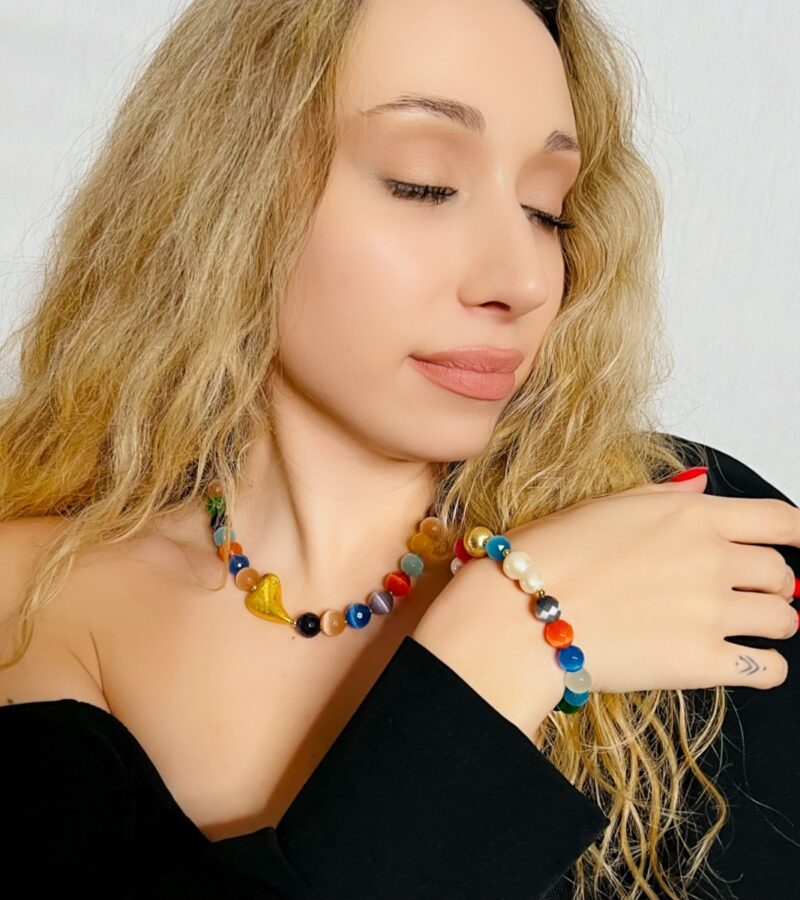 colorful happiness bracelet