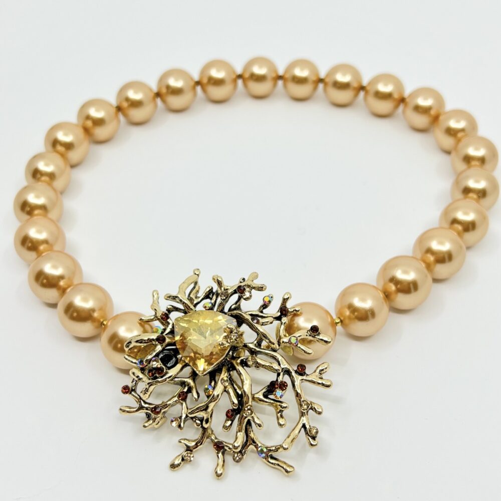 champagne necklace champagne necklace