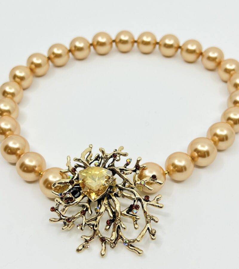 champagne necklace