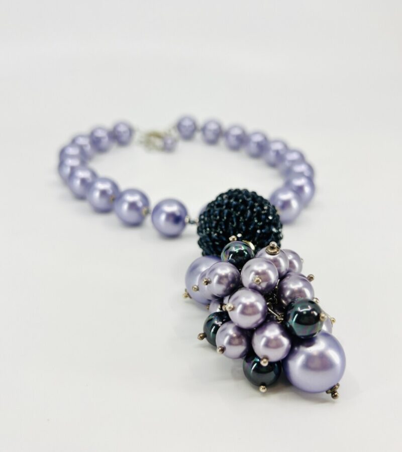 purple shimmery