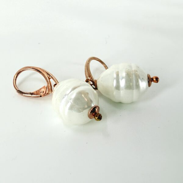 Rose Pearl Elegance earrings